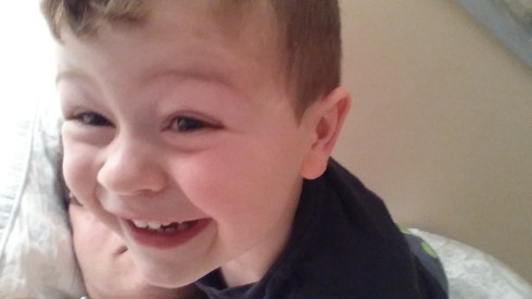 Noah...before 8am...on a Saturday.