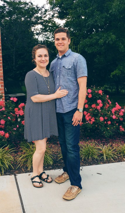 Me and Eden getting ready to celebrate our anniversary...Hibachi style!